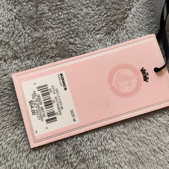 Juicy Couture Tie Side Sweatshirt NWT - Picture 7 of 8